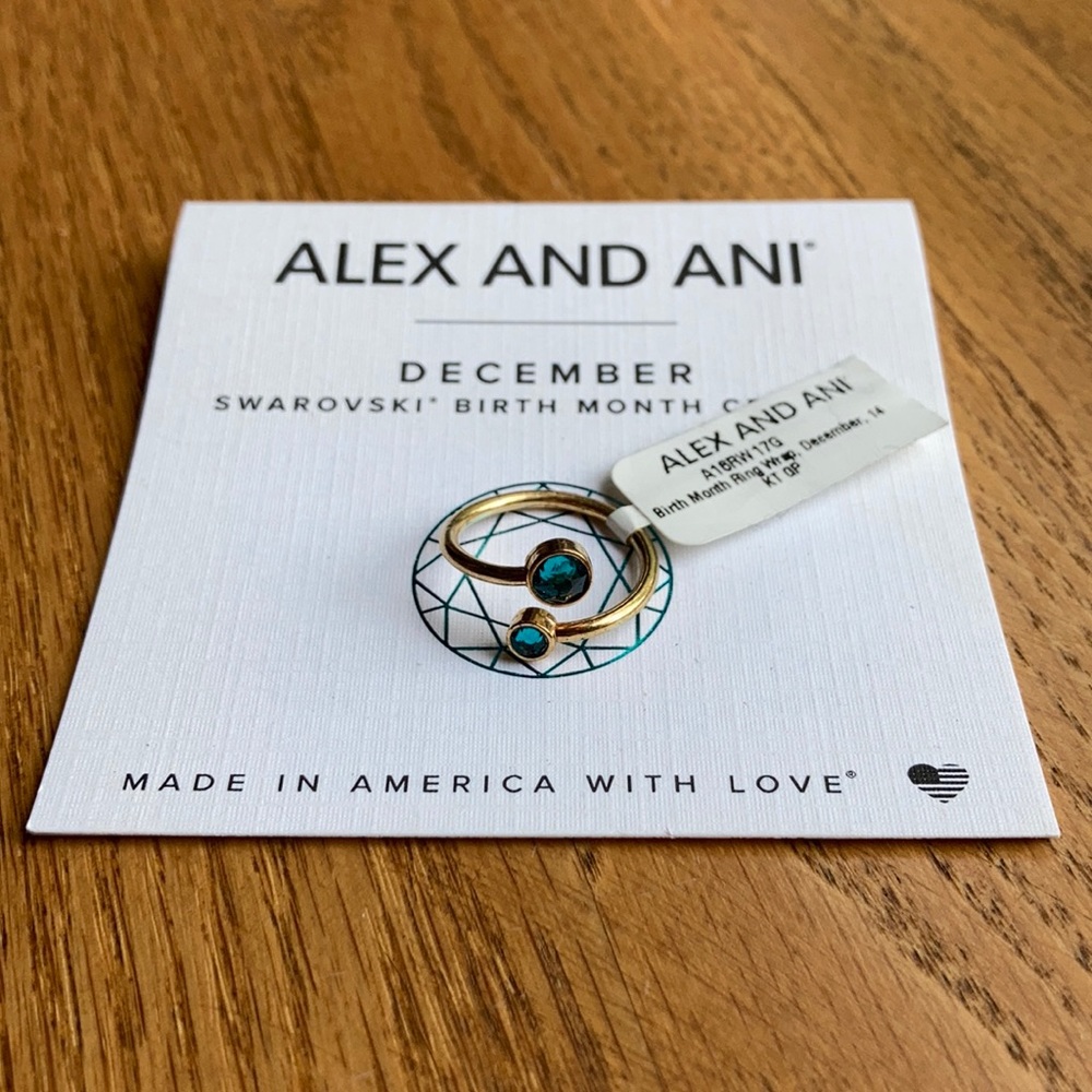 Alex and Ani December Ring Wrap